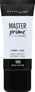 Maybelline Face Studio Master Prime Face Primer Makeup Base, Blur + Smooth, 1 Count