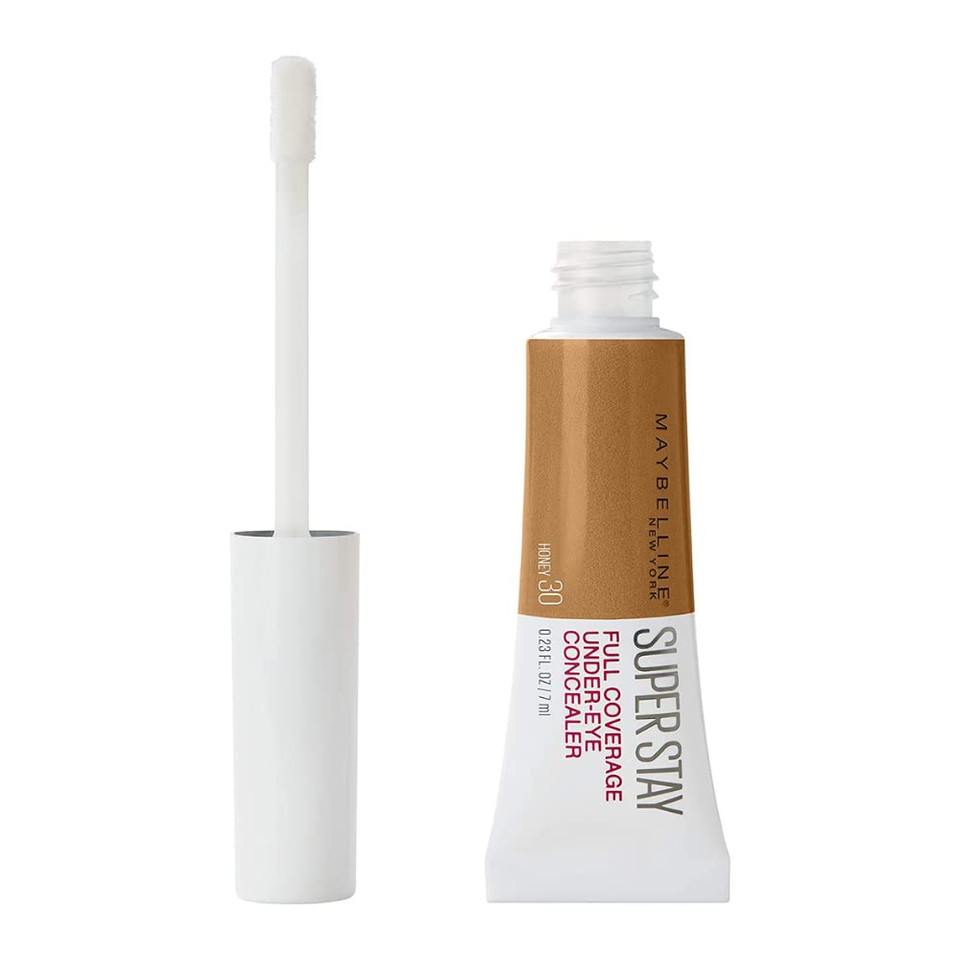 2 X Maybelline Superstay Full Coverage Under-Eye Concealer 6Ml - 30 Honey