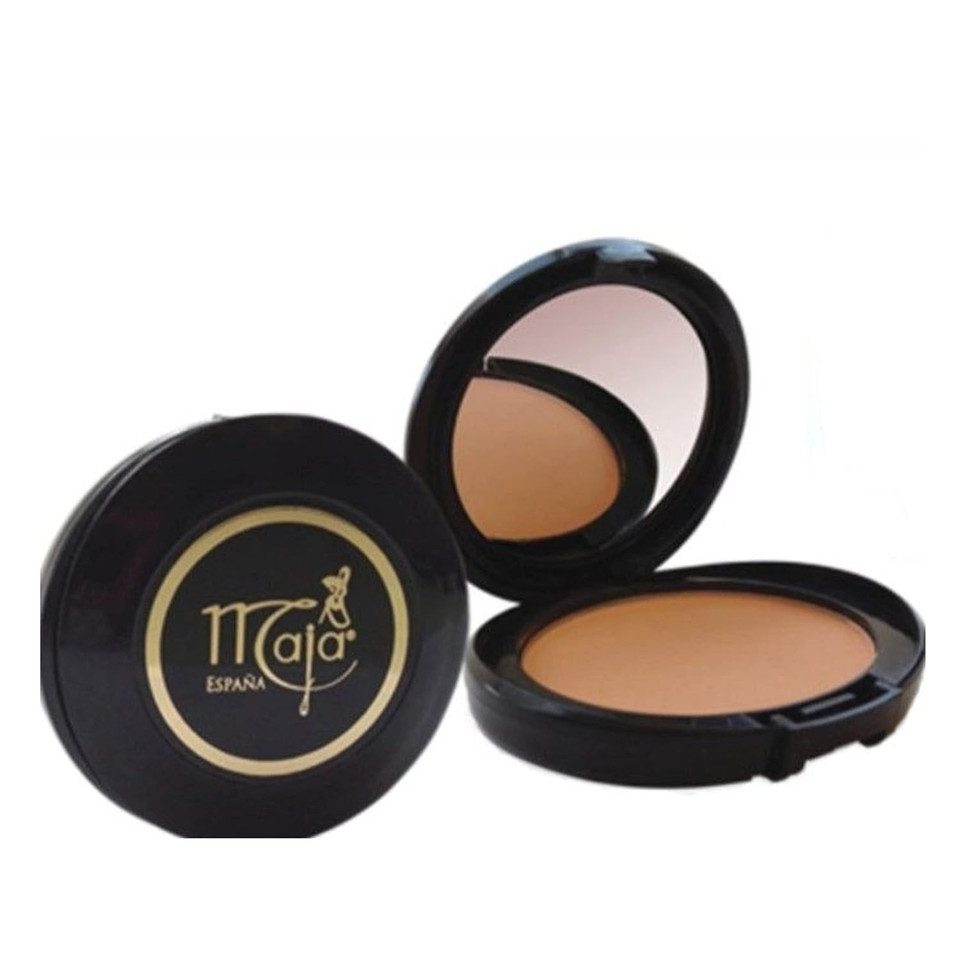 Bronceado Maja Pressed Powder| Delicately Scented Pressed Powder, Mirror And Tassel Compartment For Flawless Skin; 0.53 Ounces Bronceado Maja Pressed Powder| Delicately Scented Pressed Powder, Mirror And Tassel Compartment For Flawless Skin; 0.53 Ounces