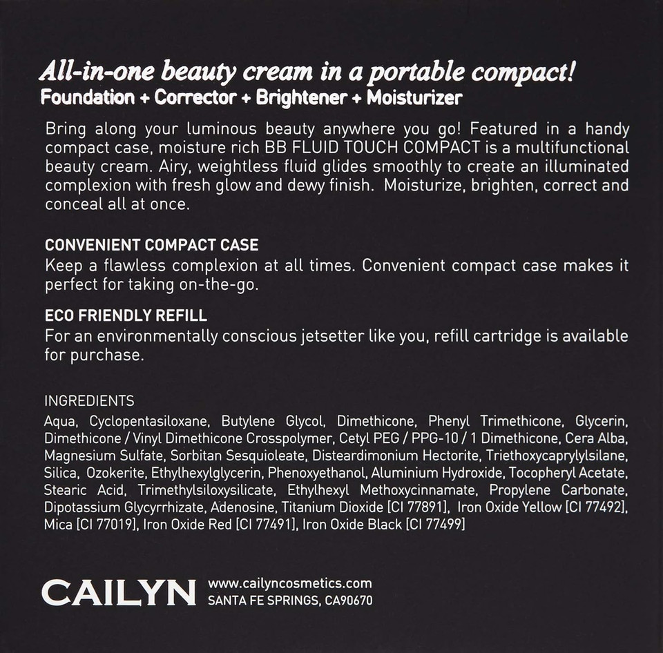 Cailyn Bb Fluid Touch Compact, Amber
