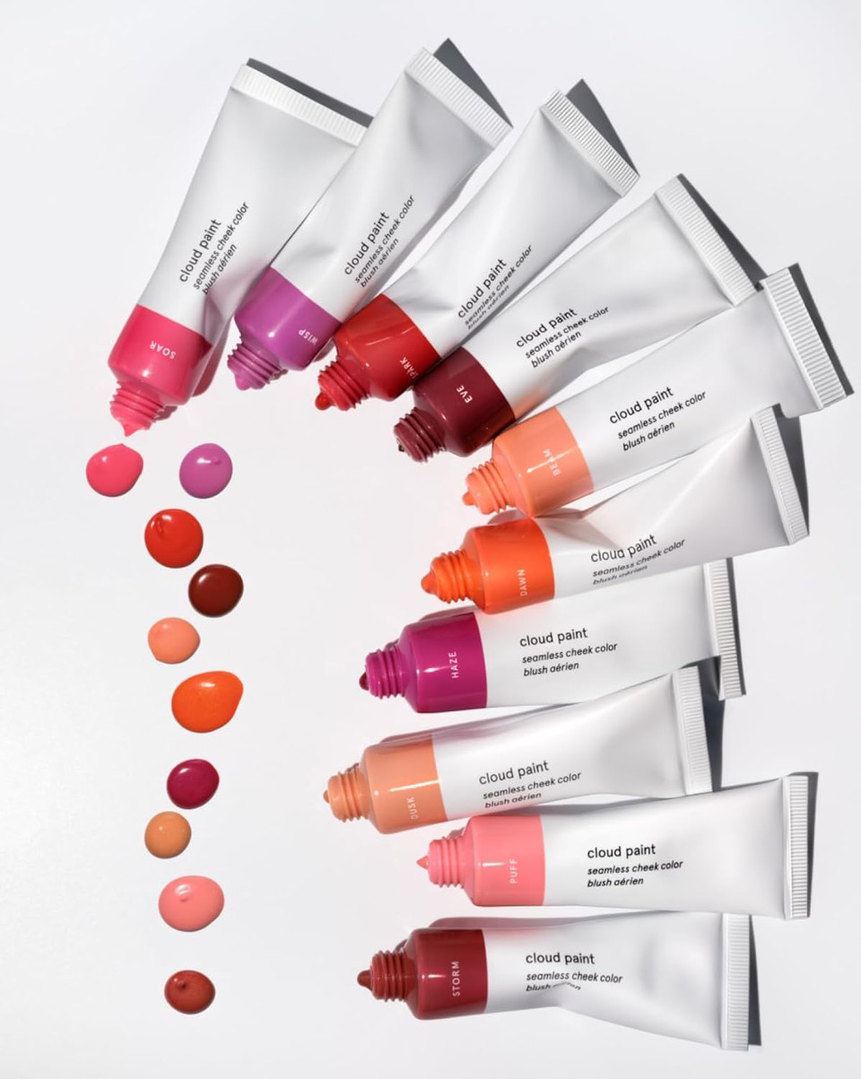 Glossier Cloud Paint Seamless Cheek Color 10Ml (Soar - A Bright, Warm Pink.)