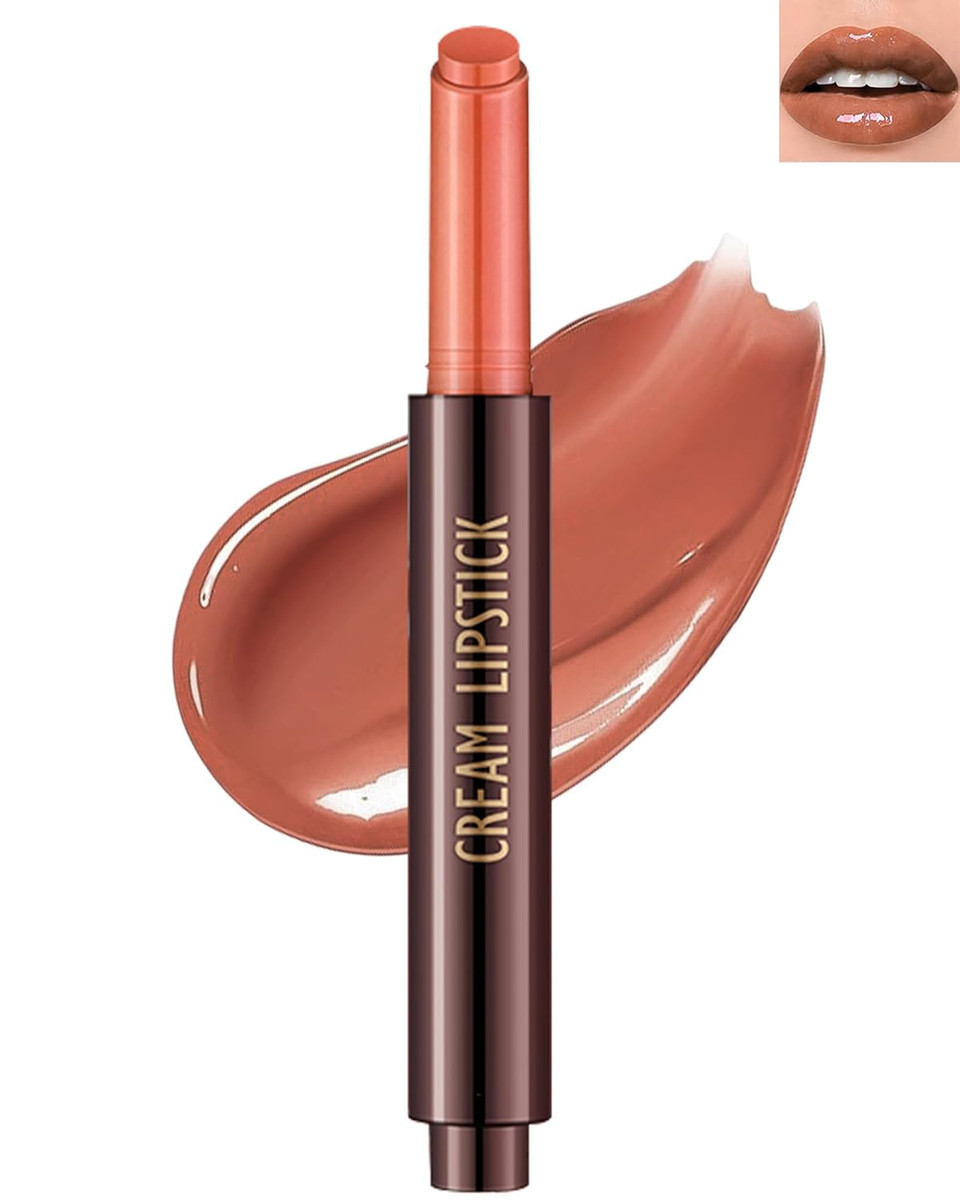 Hydrating Shimmer Lipstick,Moisturizing Jelly Lip Gloss,High Shine Dew Tinted Lipstick,Long Lasting Waterproof Tint Lip Balm Plumping Lip Stain,Non Sticky Glossy Butter Blam, Makeup Gift For Women-07