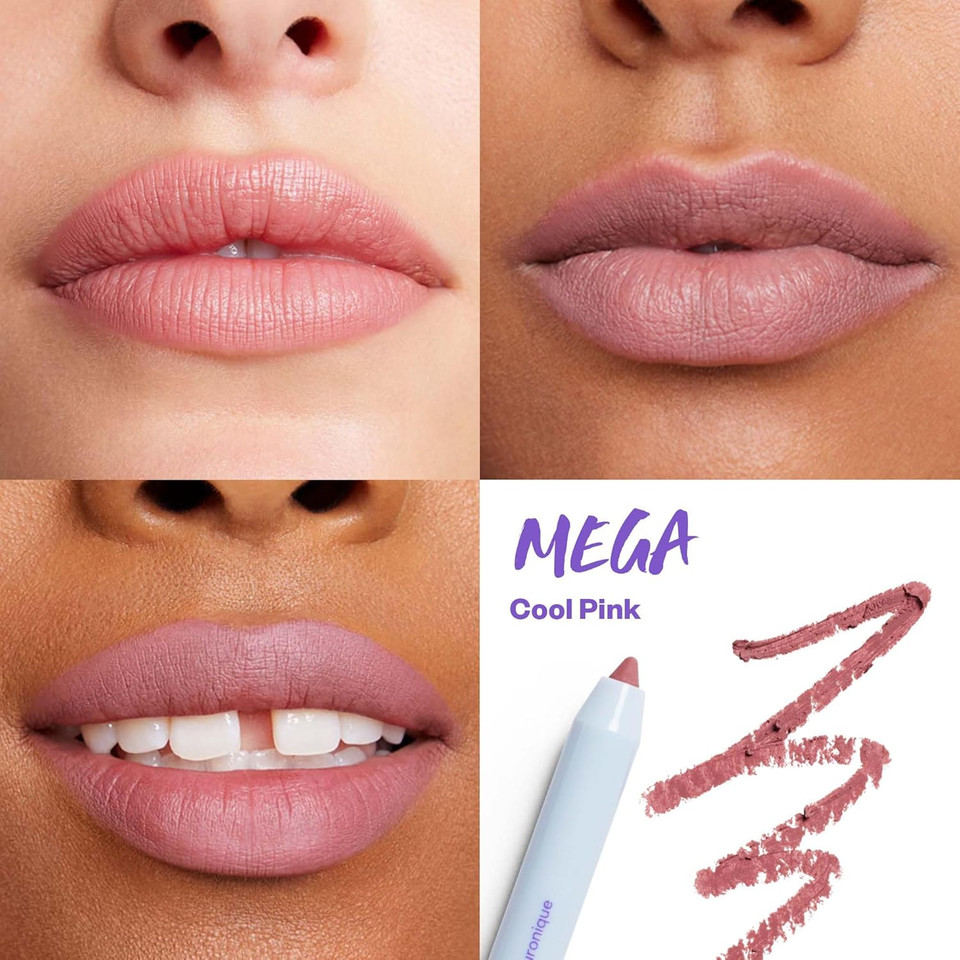 Kosas Hotliner Retractable Lip Liner Pencil With Built-In Brush & Sharpener - Easy Contouring, Hydrating, Long-Lasting - Pigmented Creamy Texture For Plumping Lips - Hyaluronic Acid & Konjac - Mega Kosas Hotliner Retractable Lip Liner Pencil With Built-In Brush & Sharpener - Easy Contouring, Hydrating, Long-Lasting - Pigmented Creamy Texture For Plumping Lips - Hyaluronic Acid & Konjac - Mega