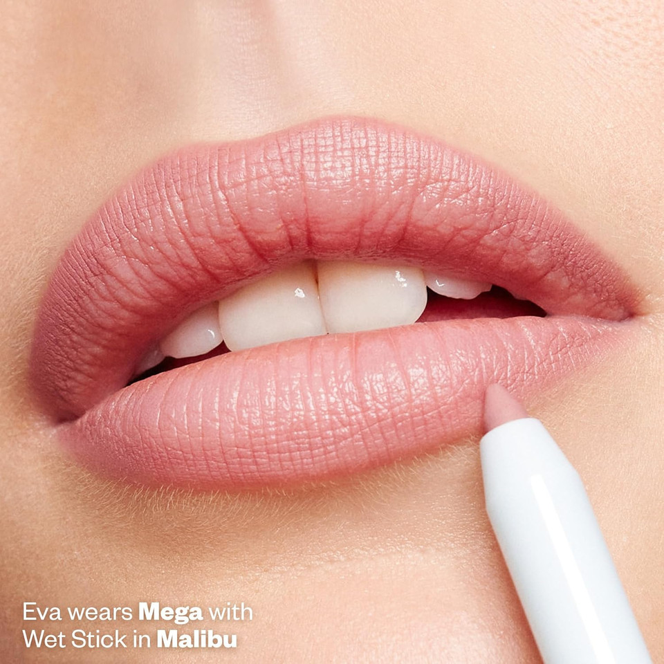 Kosas Hotliner Retractable Lip Liner Pencil With Built-In Brush & Sharpener - Easy Contouring, Hydrating, Long-Lasting - Pigmented Creamy Texture For Plumping Lips - Hyaluronic Acid & Konjac - Mega Kosas Hotliner Retractable Lip Liner Pencil With Built-In Brush & Sharpener - Easy Contouring, Hydrating, Long-Lasting - Pigmented Creamy Texture For Plumping Lips - Hyaluronic Acid & Konjac - Mega