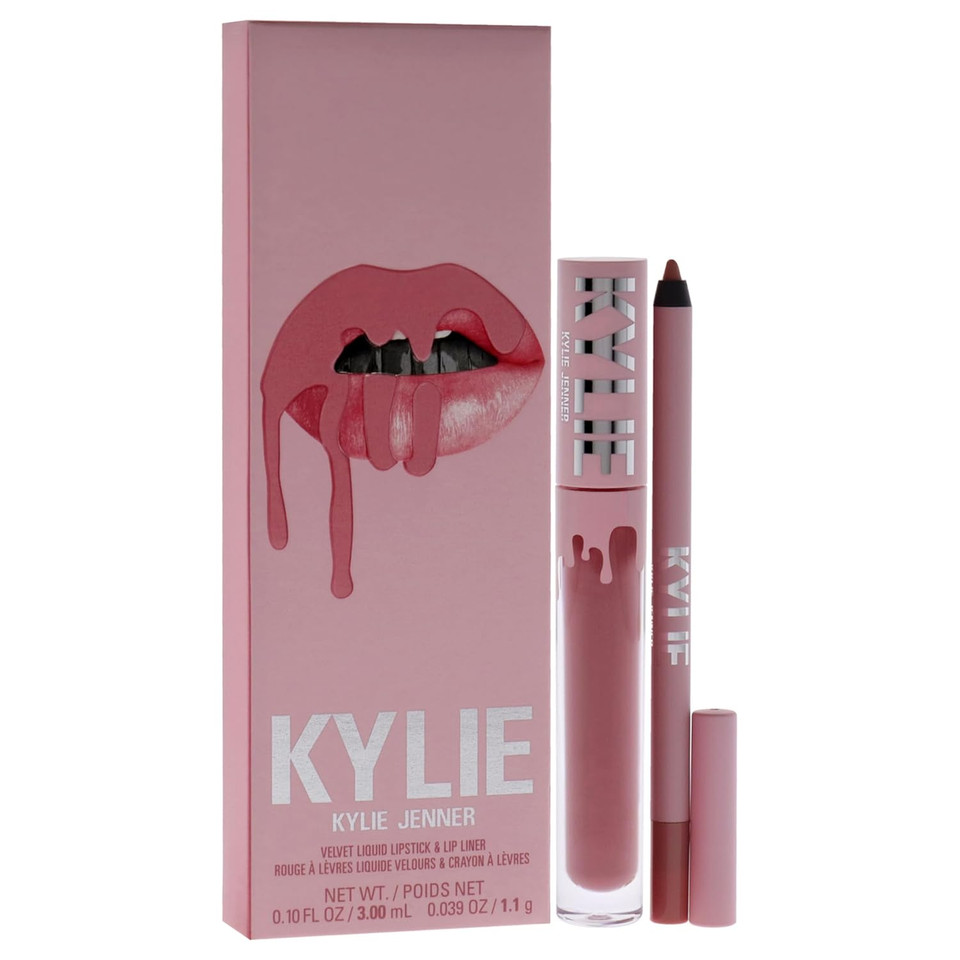 Kylie Cosmetics Velvet Lip Kit - 705 Charm For Women - 2 Pc 0.10 Oz Velvet Liquid Lipstick, 0.03 Oz Lip Liner Kylie Cosmetics Velvet Lip Kit - 705 Charm For Women - 2 Pc 0.10 Oz Velvet Liquid Lipstick, 0.03 Oz Lip Liner