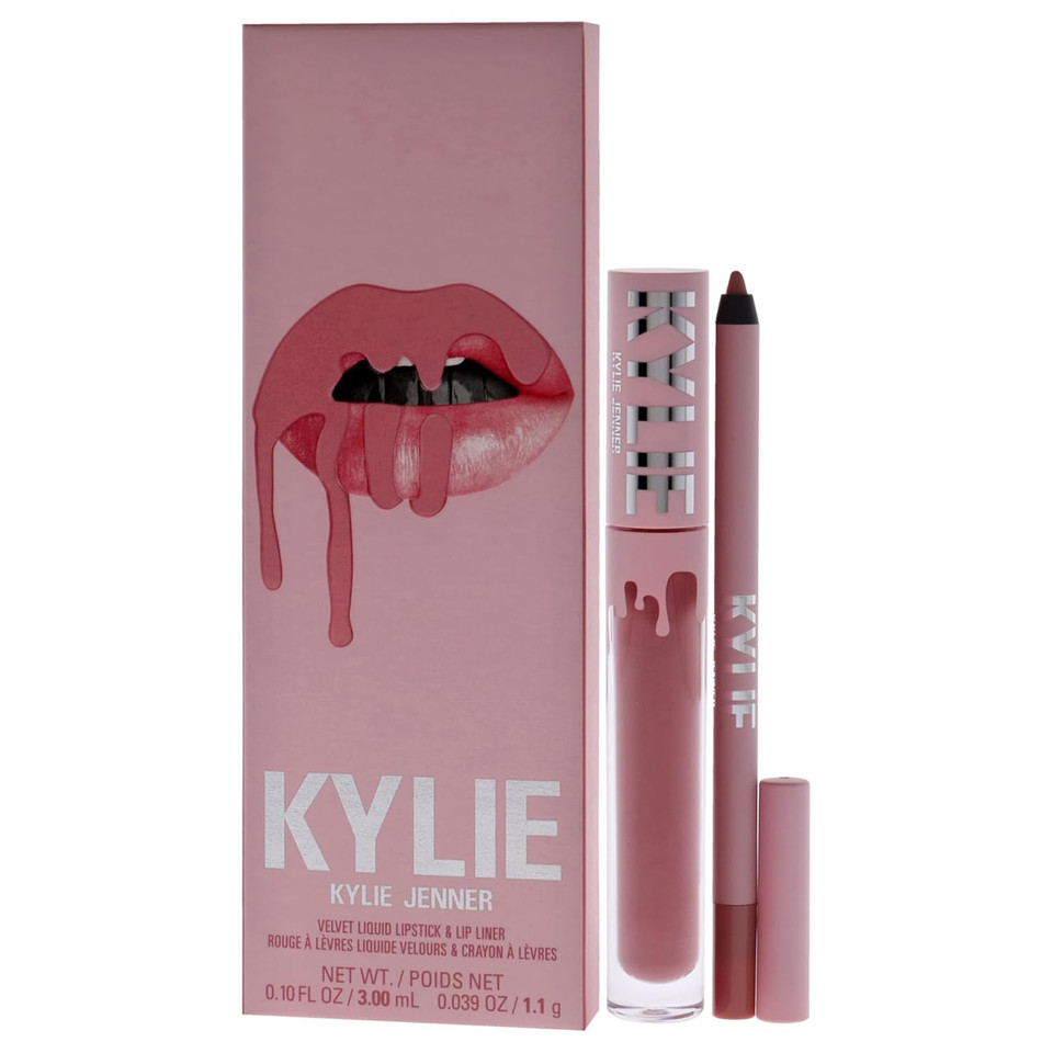 Kylie Cosmetics Velvet Lip Kit - 705 Charm For Women - 2 Pc 0.10 Oz Velvet Liquid Lipstick, 0.03 Oz Lip Liner Kylie Cosmetics Velvet Lip Kit - 705 Charm For Women - 2 Pc 0.10 Oz Velvet Liquid Lipstick, 0.03 Oz Lip Liner