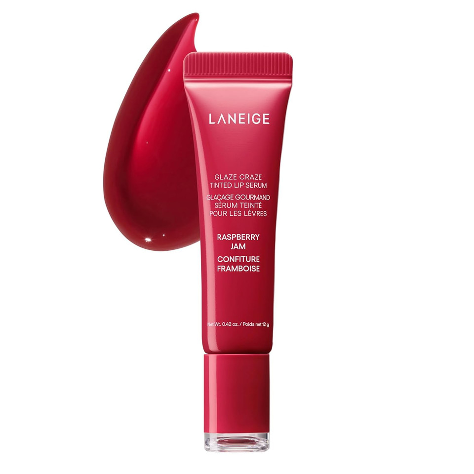 Laneige Glaze Craze Tinted Lip Serum: Hydrating Lip Serum For Glossy, Nourished Lips With Plumping Polypeptides