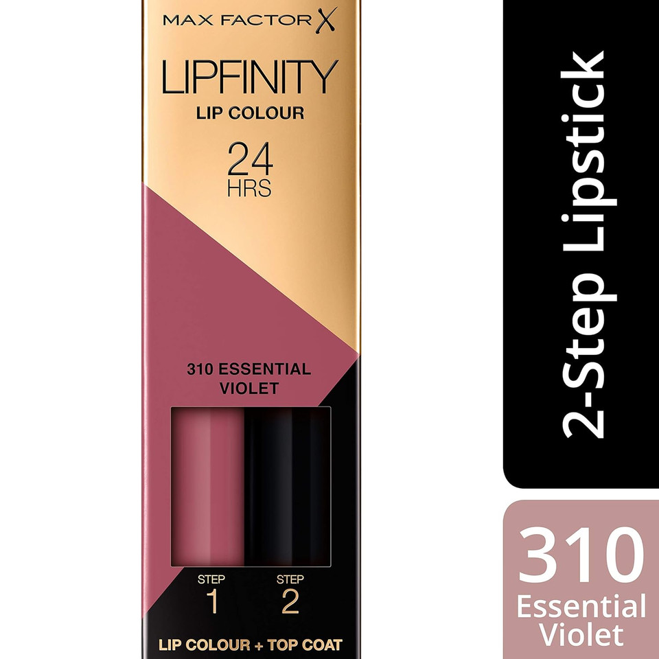 Lipfinity Lipstick By Max Factor Essential Violet 310