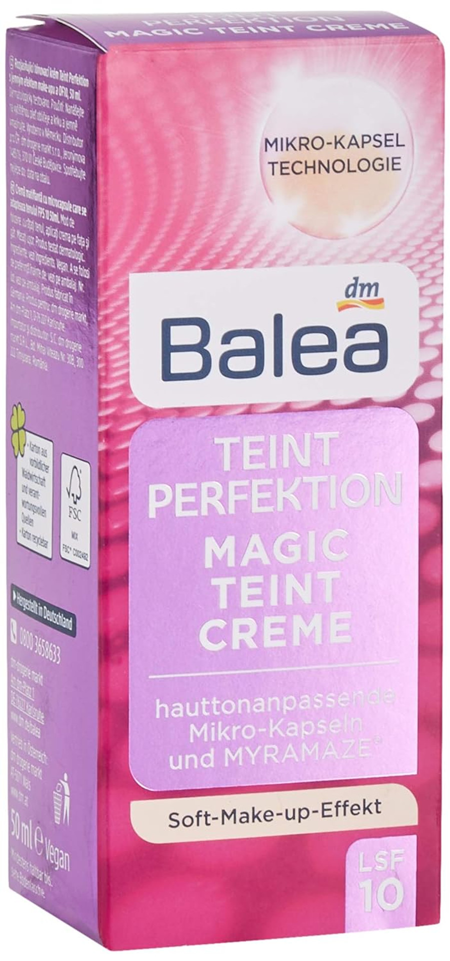 Tinted Day Cream Teint Perfection Magic Teint Cream, 50 Ml