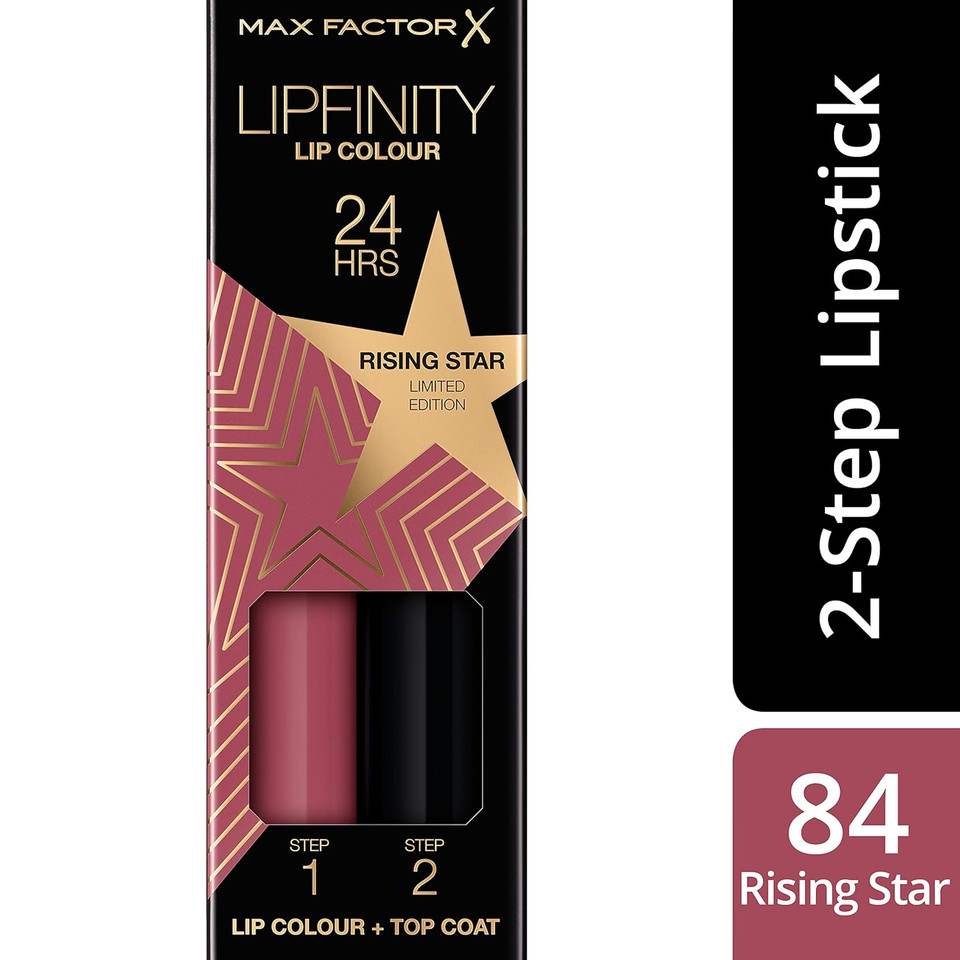Max Factor Lipfinity Lip Colour 2 Step Rising Stars Collection 84 Rising Star