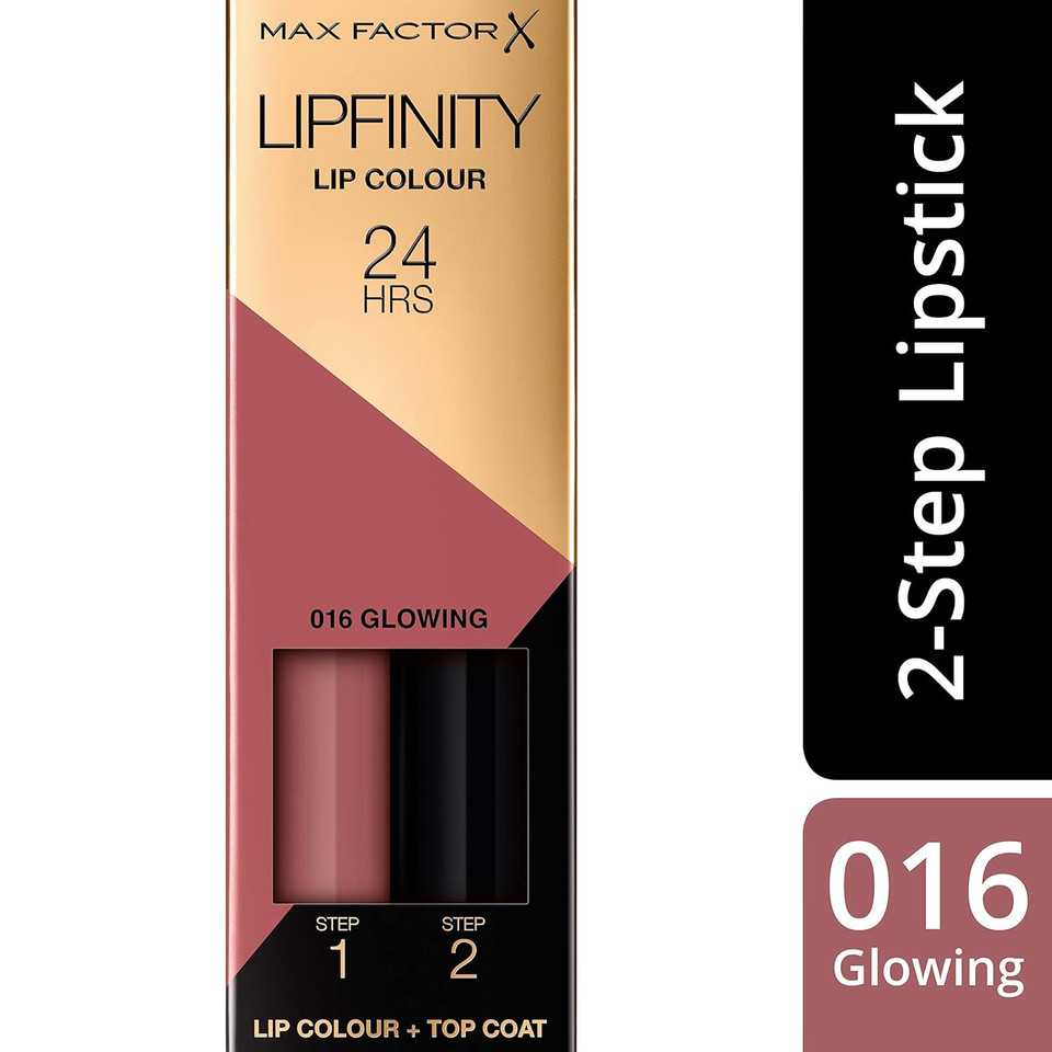 Max Factor Lipfinity Lip Stick, No.16 Glowing, 0.14 Ounce
