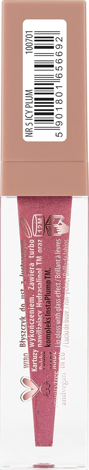 Nam Makeup Latex Lipgloss Nr 5 - Icy Plum, 3.5 Ml