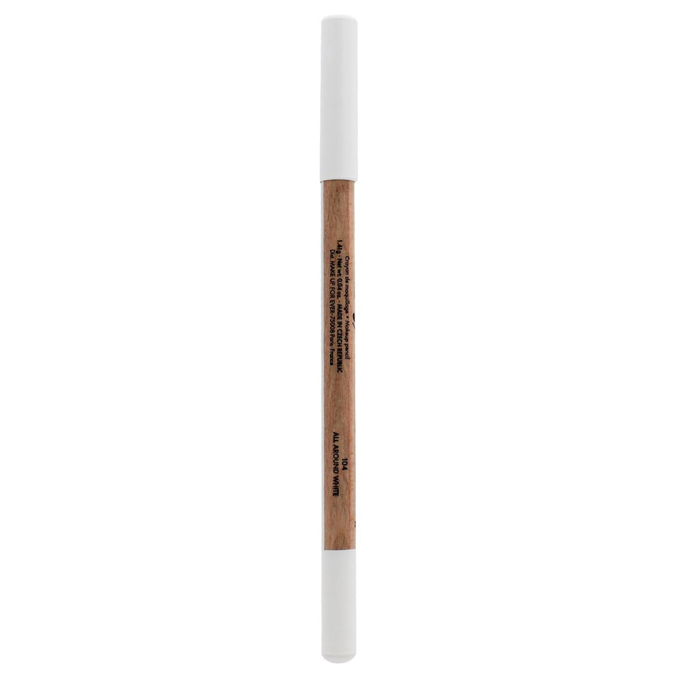 Artist Color Pencil - 104 All Around White By Make Up For Ever For Women - 0.05 Oz Makeup Artist Color Pencil - 104 All Around White By Make Up For Ever For Women - 0.05 Oz Makeup