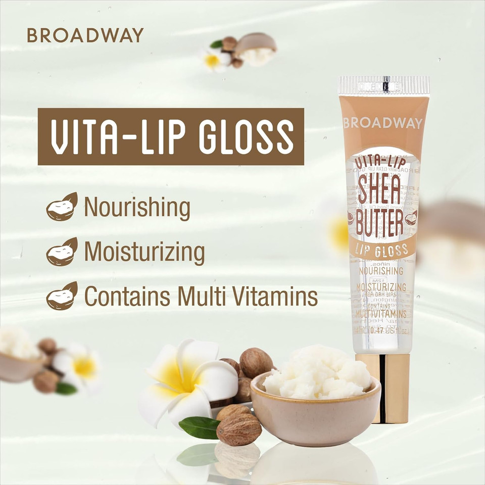 Ruby Kisses Broadway Vita-Lip Clear Lip Gloss (7 Pack) Ultra-Hydrating & Soothing Formula With Vitamins, High-Shine Non-Sticky Finish Lip Balm With Honey, Argan Oil, Shea, Mango Butter, Cherry, Peach Ruby Kisses Broadway Vita-Lip Clear Lip Gloss (7 Pack) Ultra-Hydrating & Soothing Formula With Vitamins, High-Shine Non-Sticky Finish Lip Balm With Honey, Argan Oil, Shea, Mango Butter, Cherry, Peach