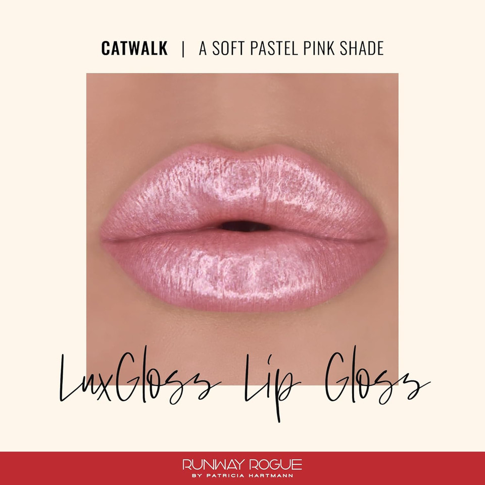 Runway Rogue Luxgloss Lip Gloss, High-Pigment Shimmery Suede Mocha-Nude Lip Gloss, Ready To Wear