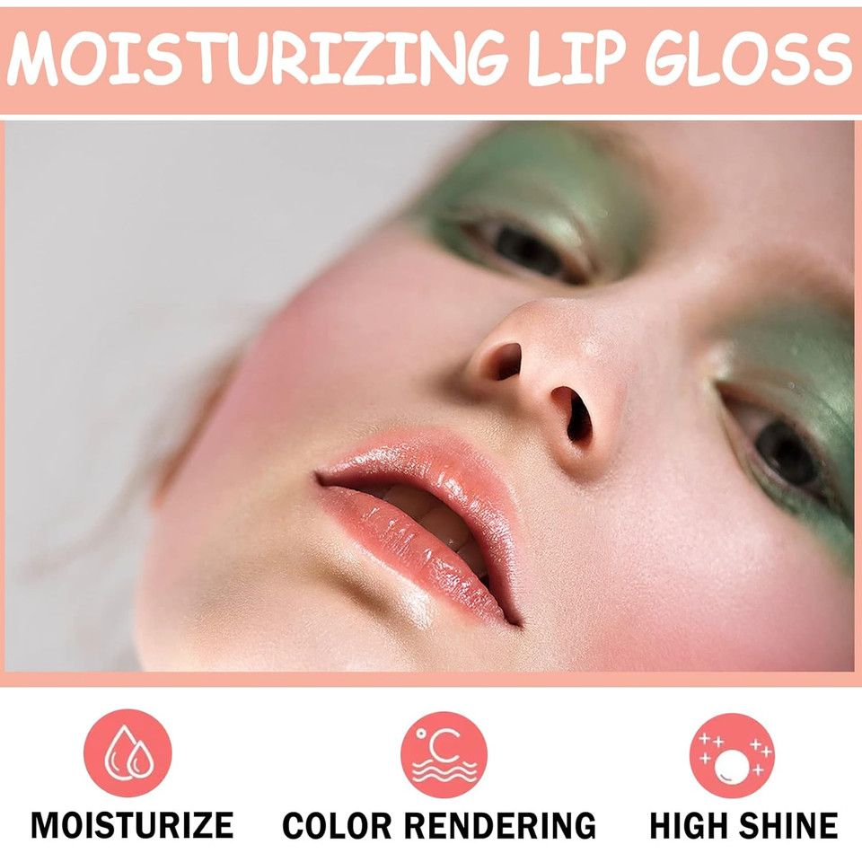 Cahiuyoa Light Lipgloss 6Pcs Lip Gloss Set,Nude Pink Lip Gloss Kit Shine Glossy And Moisturizing,Lip Plumping Lip Gloss Pack Bulk Liquid Lipstick For Women Girls-Set B Cahiuyoa Light Lipgloss 6Pcs Lip Gloss Set,Nude Pink Lip Gloss Kit Shine Glossy And Moisturizing,Lip Plumping Lip Gloss Pack Bulk Liquid Lipstick For Women Girls-Set B