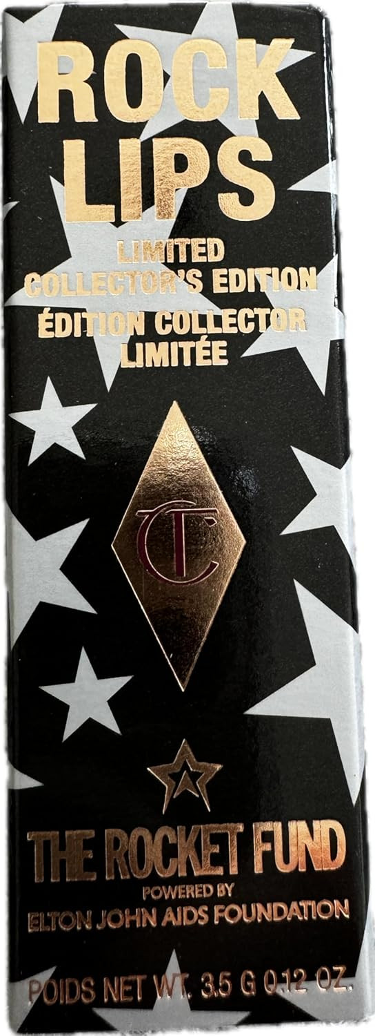 Charlotte Tilbury Rock Lips Ready For Lust (Deep Berry-Red) Lipstick