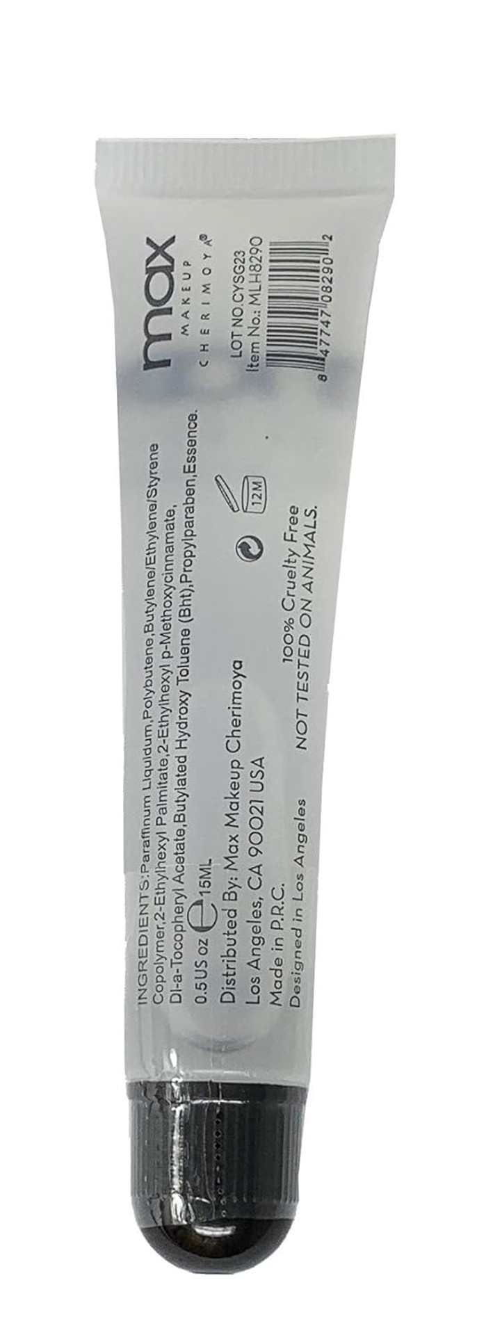Cherimoya (2Pack) Max Makeup Lip Polish Honey Clear Gloss