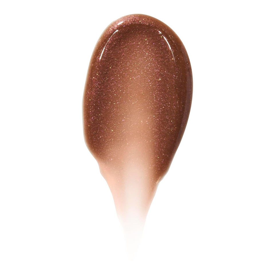 E.L.F. Glow Reviver Lip Oil, Nourishing And Hydrating With High-Shine Glimmer Finish & Sheer Wash Of Color, Minty Scent, Non-Sticky, Vegan & Cruelty-Free, Princess Cut