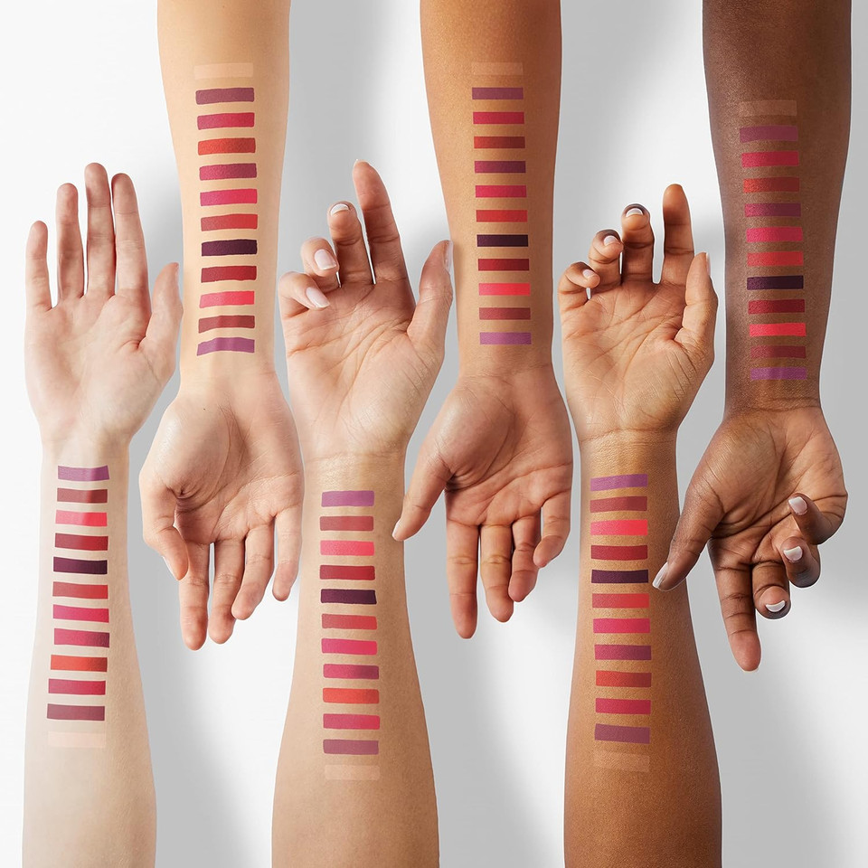 Evpct 6Pcs Wine Bottle Lip Tint Stain 6 Colors Waterproof Red Matte All Day Liquid Lipstick Lip Gloss Sets For Women Magic Lipstick 24 Hours Original Labiales Magicos 24 Horas Originales Peel Off 03