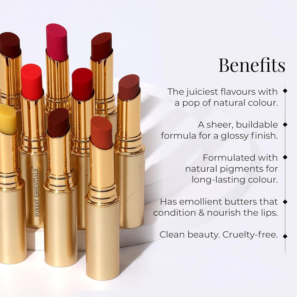 Forest Essentials Tinted Lip Serum Madhu Rasa Anar Rasa 2.2G (Lipstick)