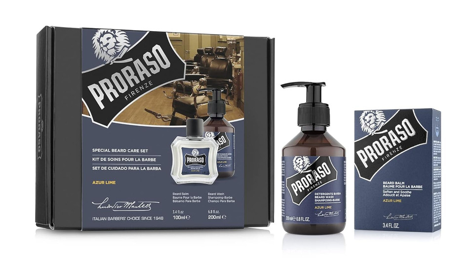 Proraso Beard Care Duo Kit For New Or Short Beards With Beard Balm And Wash Proraso Beard Care Duo Kit For New Or Short Beards With Beard Balm And Wash