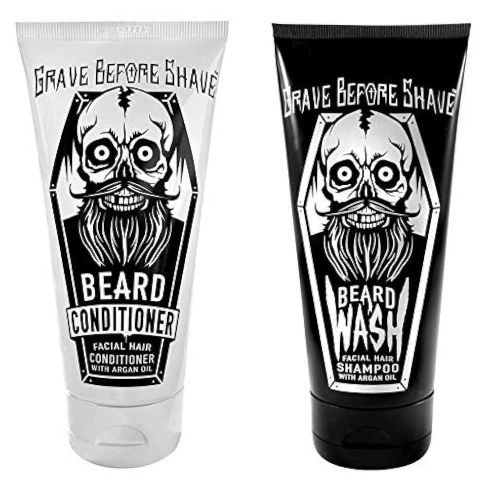 Grave Before Shave Beard Wash & Beard Conditioner Pack