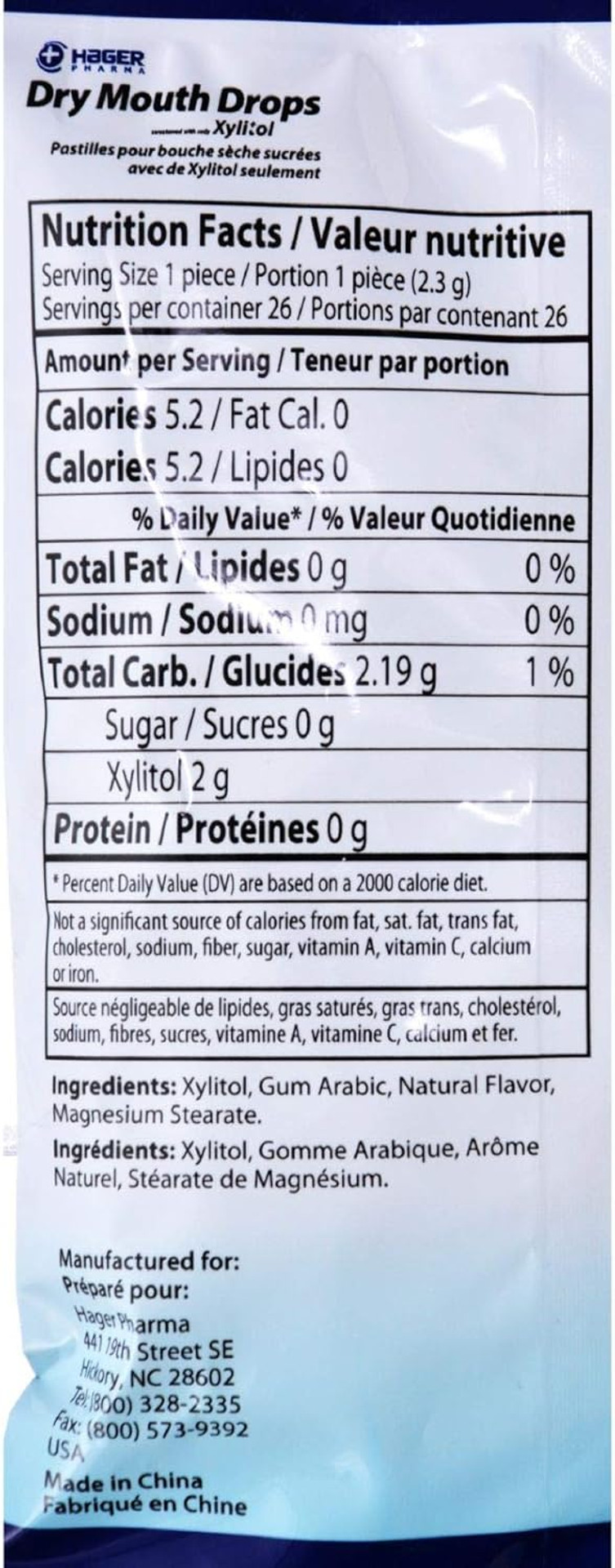 Dry Mouth Drops, Mint, 2 Ounce