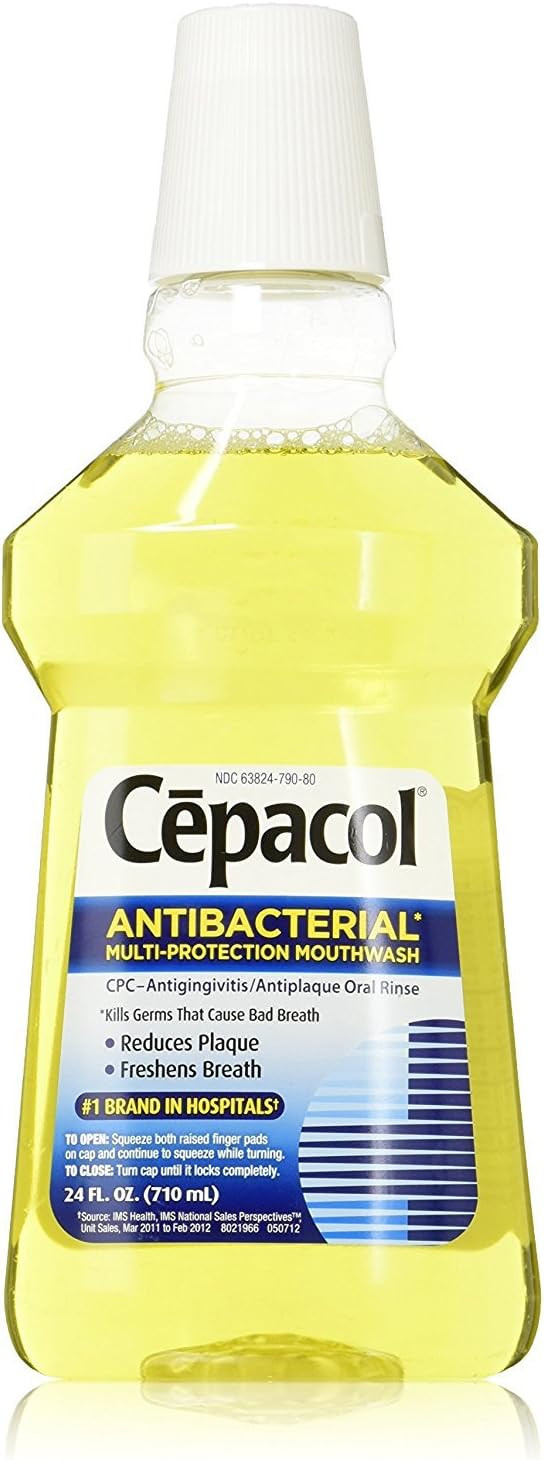 Cepacol Mouth Wash Gold Size 24 Oz - Case Of 6