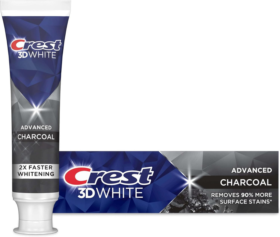 Crest 3D Toothpaste Charcoal Single