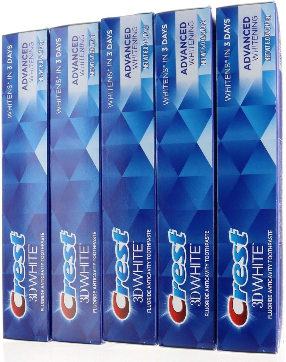 Crest 3D White Advanced Whitening Fluoride Toothpaste