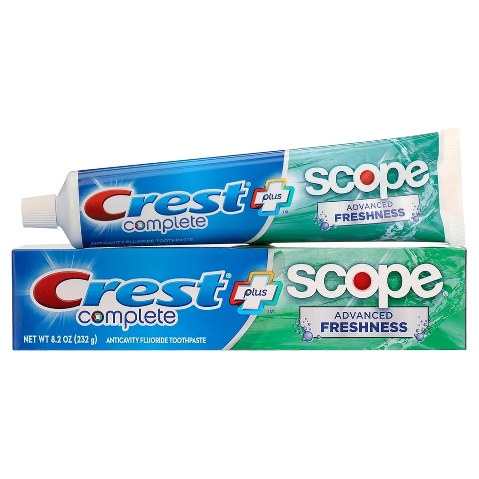 Crest Complete Advanced Flavoridetoothpaste 5 Pack 8.2 Oz Net Wt 41 Oz,, ()