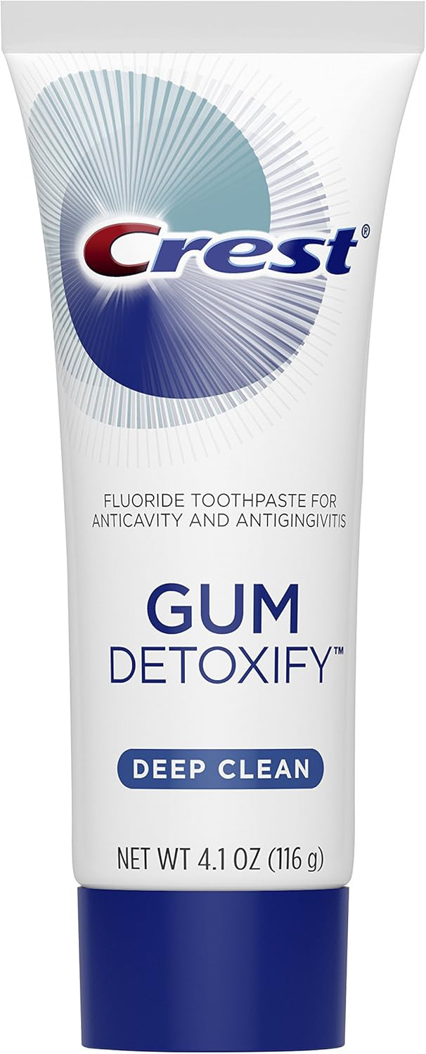 Crest Gum Detoxify Deep Clean Toothpaste, 4.1 Oz