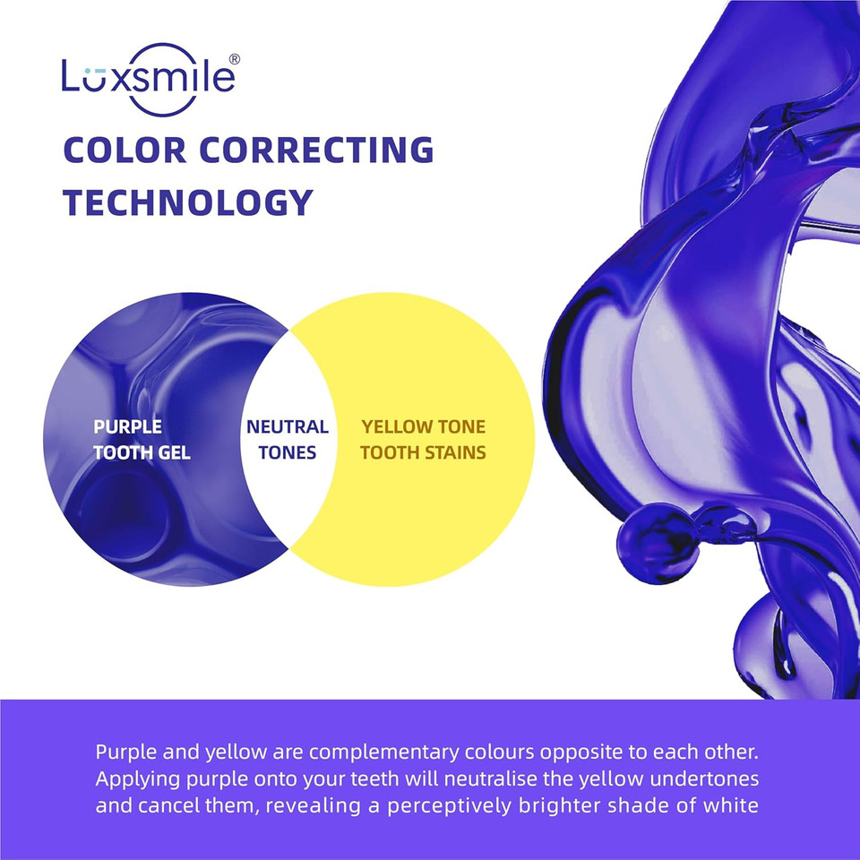 Teeth Whitening Gel Pens V34 Purple Teeth Whitener Non Sensitive 25% Carbamide Peroxide Teeth Color Corrector Whitening, (3X) 4Ml / Pen Teeth Whitening Gel Pens V34 Purple Teeth Whitener Non Sensitive 25% Carbamide Peroxide Teeth Color Corrector Whitening, (3X) 4Ml / Pen