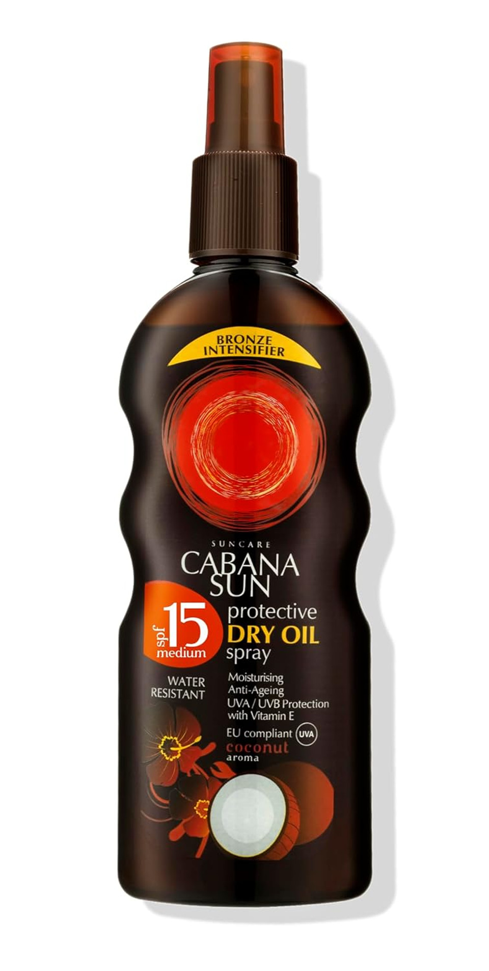 Cabana Deep Tanning Dry Oil Spray Spf15-200 Ml