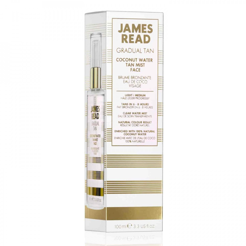 James Read Tan Coconut Water Tan Mist Face Light/Medium