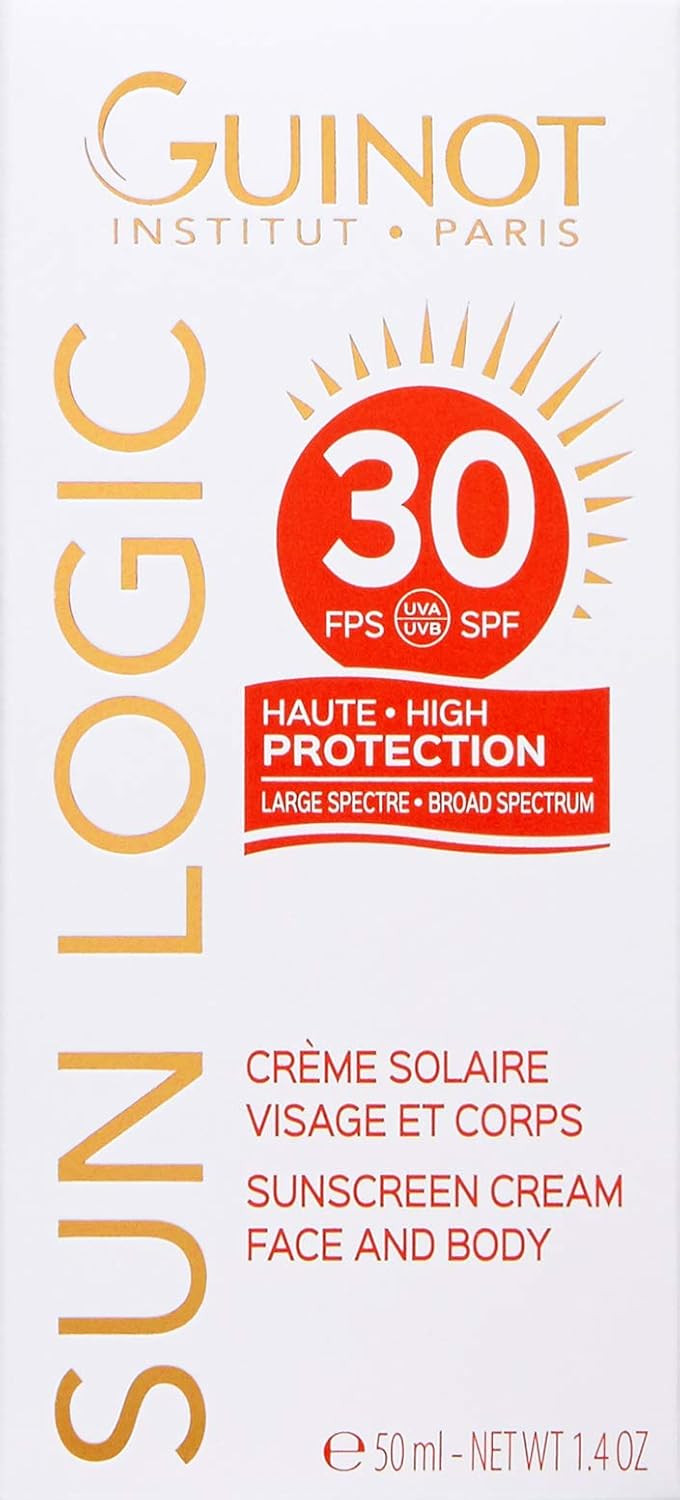 Guinot Sun Logic Spf 30 Face And Body Sunscreen, 1.4 Oz