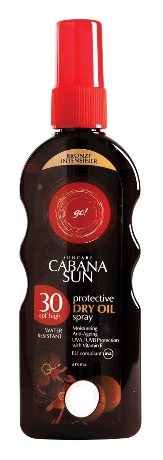 Cabana Deep Tanning Dry Oil Spray Spf30-100 Ml Cabd30.100