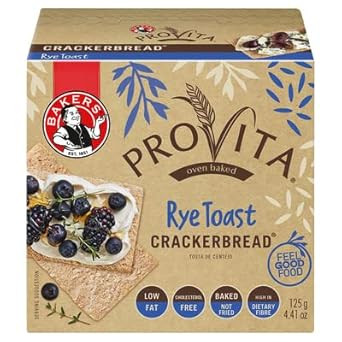 Bakers Provita - Crackerbread Rye 125G2