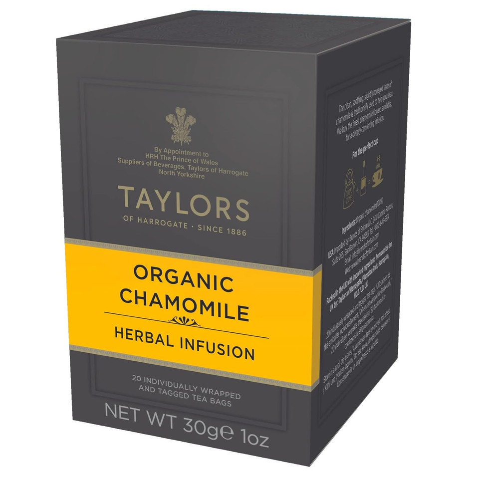 Taylors Of Harrogate Organic Peppermint Herbal Tea, 20 Teabags