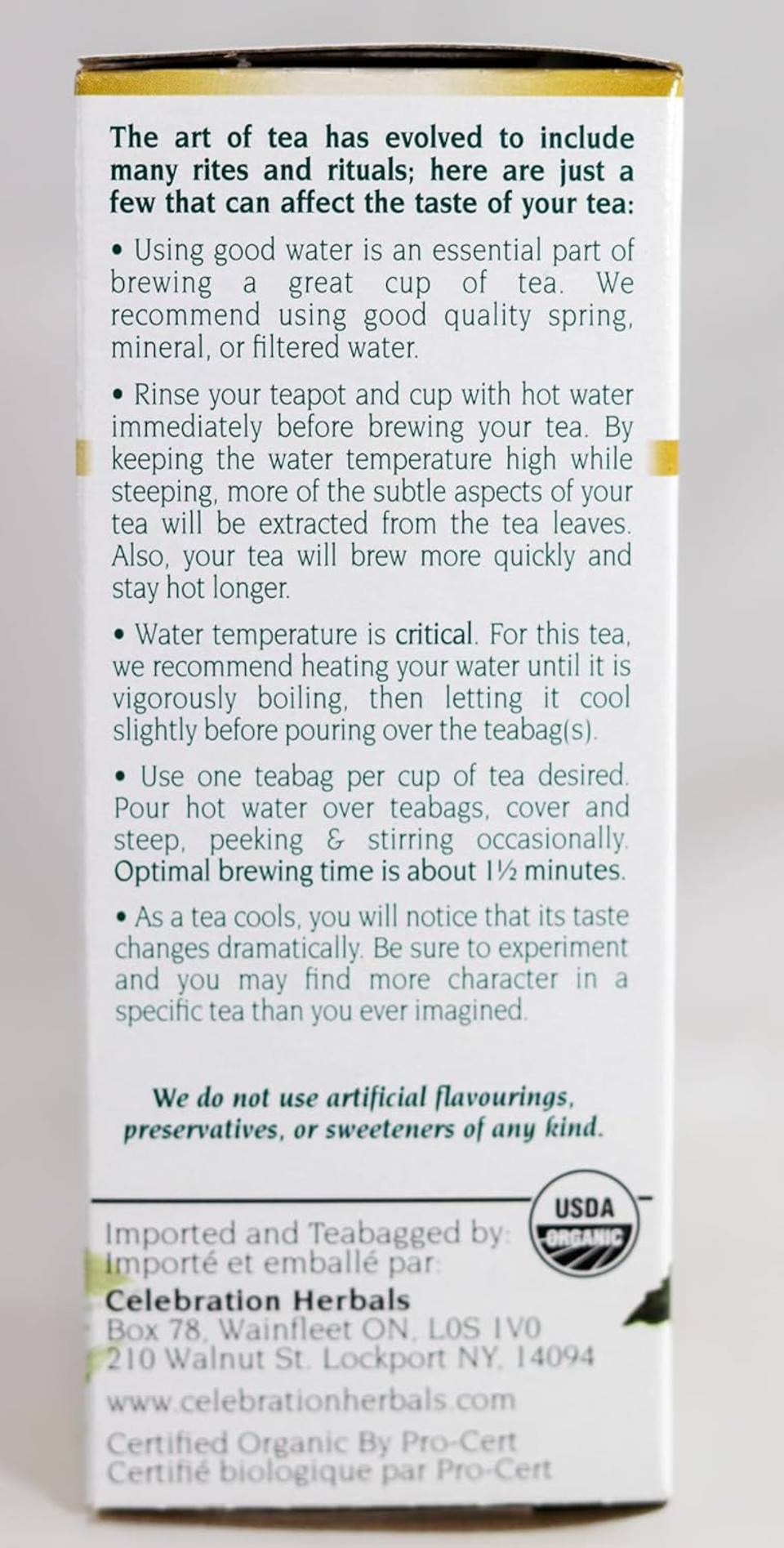 Celebration Herbals Green Tea Sencha Organic 24 Bag, 0.02 Pound