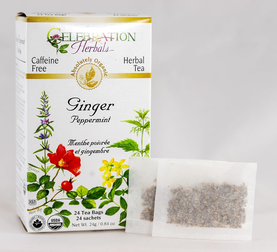 Celebration+Herbals+Ginger+Peppermint+24+Count