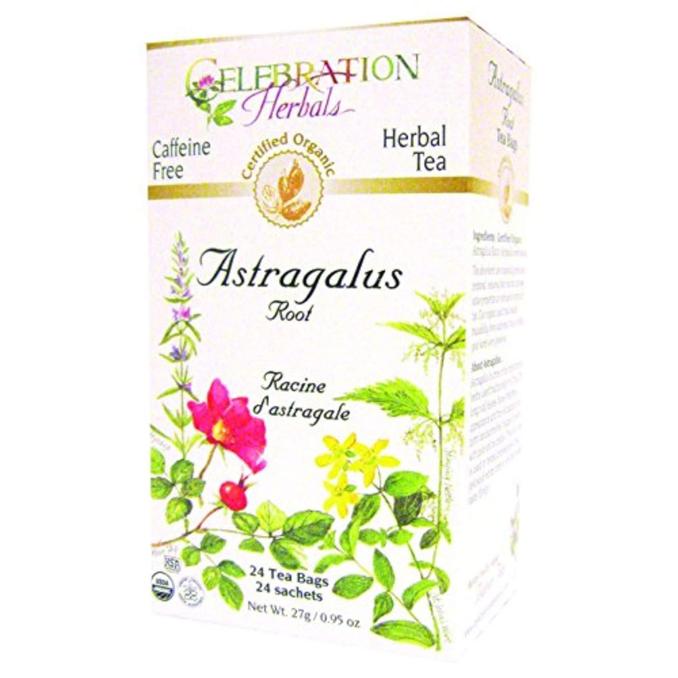 Celebration+Herbals+Teabags+Herbal+Tea+Astragalus+Root+Tea+Organic+-+24+Herbal+Tea+Bags