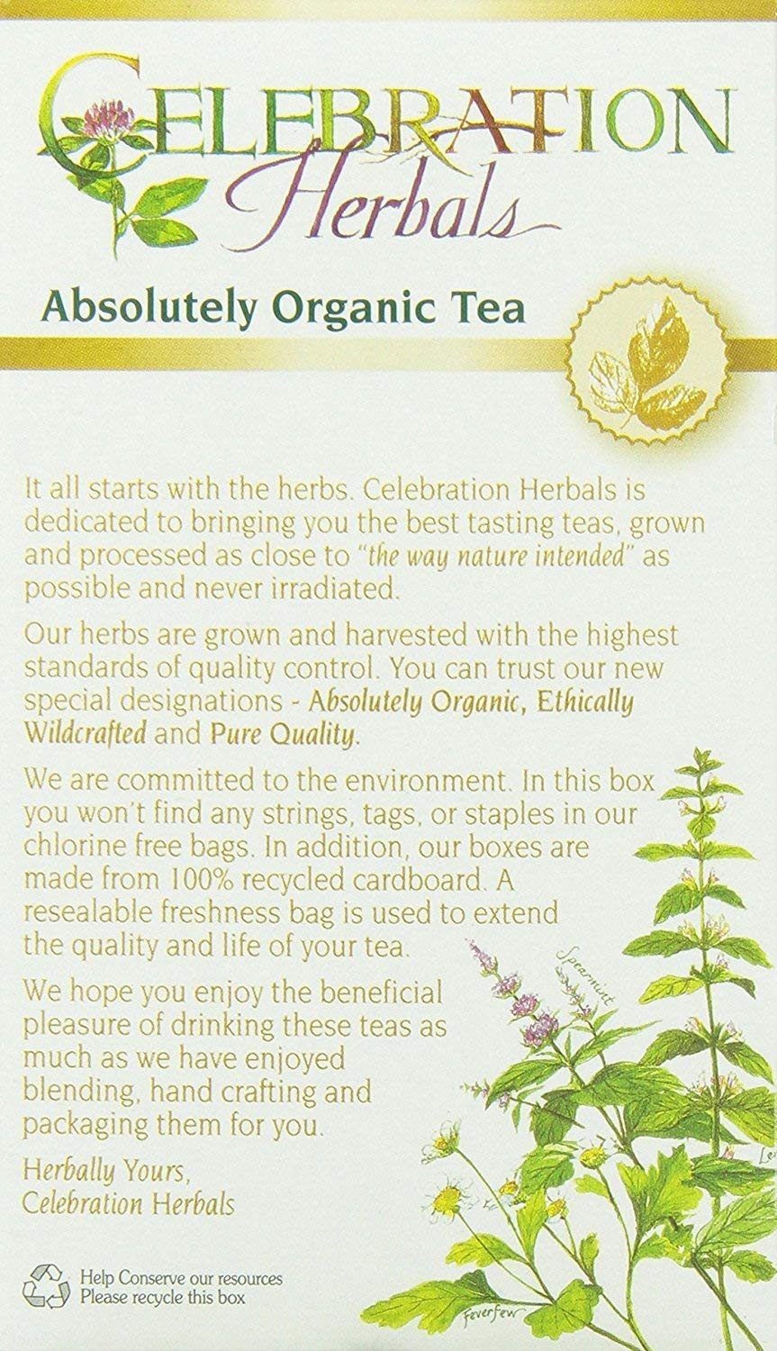 Green Tea Jasmine Premium Organic24 Bagcelebration Herbals