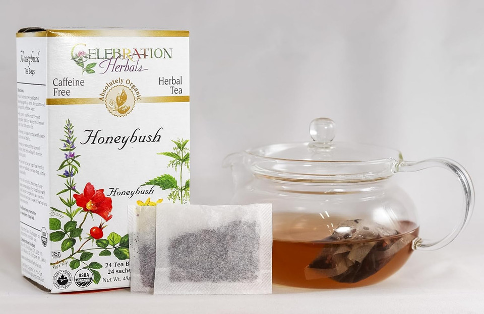 Celebration Herbals Honeybush Tea Organic 24 Bag, 0.02 Pound