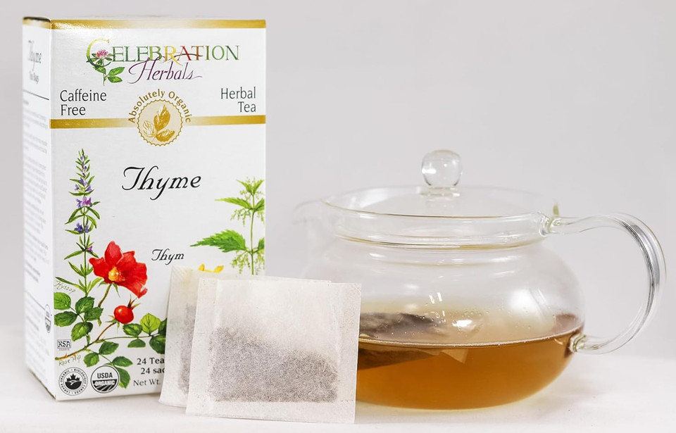 Celebration+Herbals+Organic+Thyme+Tea+Bags+24+Count