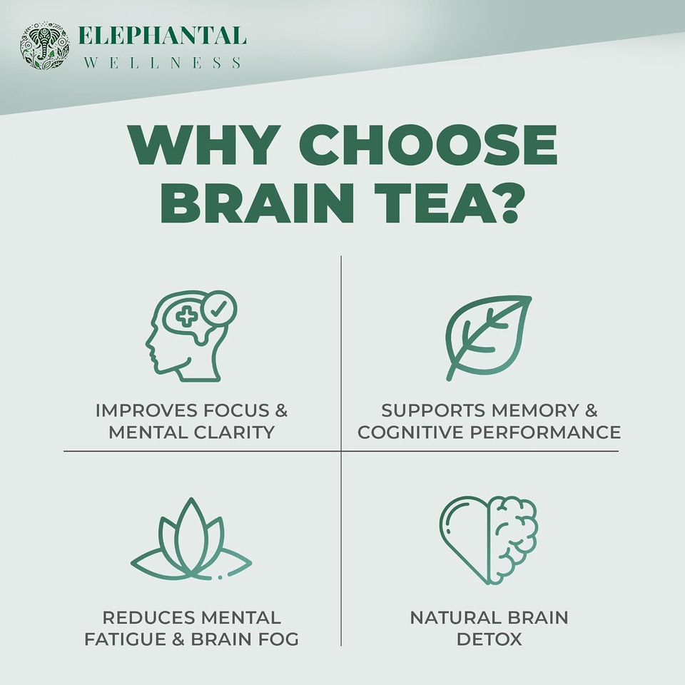 Elephantal Wellness Premium Sleep Herbal Tea | Deep Rest & Relaxation Support With Valerian Root, Passionflower, Chamomile, Lemon Balm Tea & Skullcap | Handmade, Caffeine-Free, Non-Gmo Loose Leaf Blend, 2Oz, 20 Servings