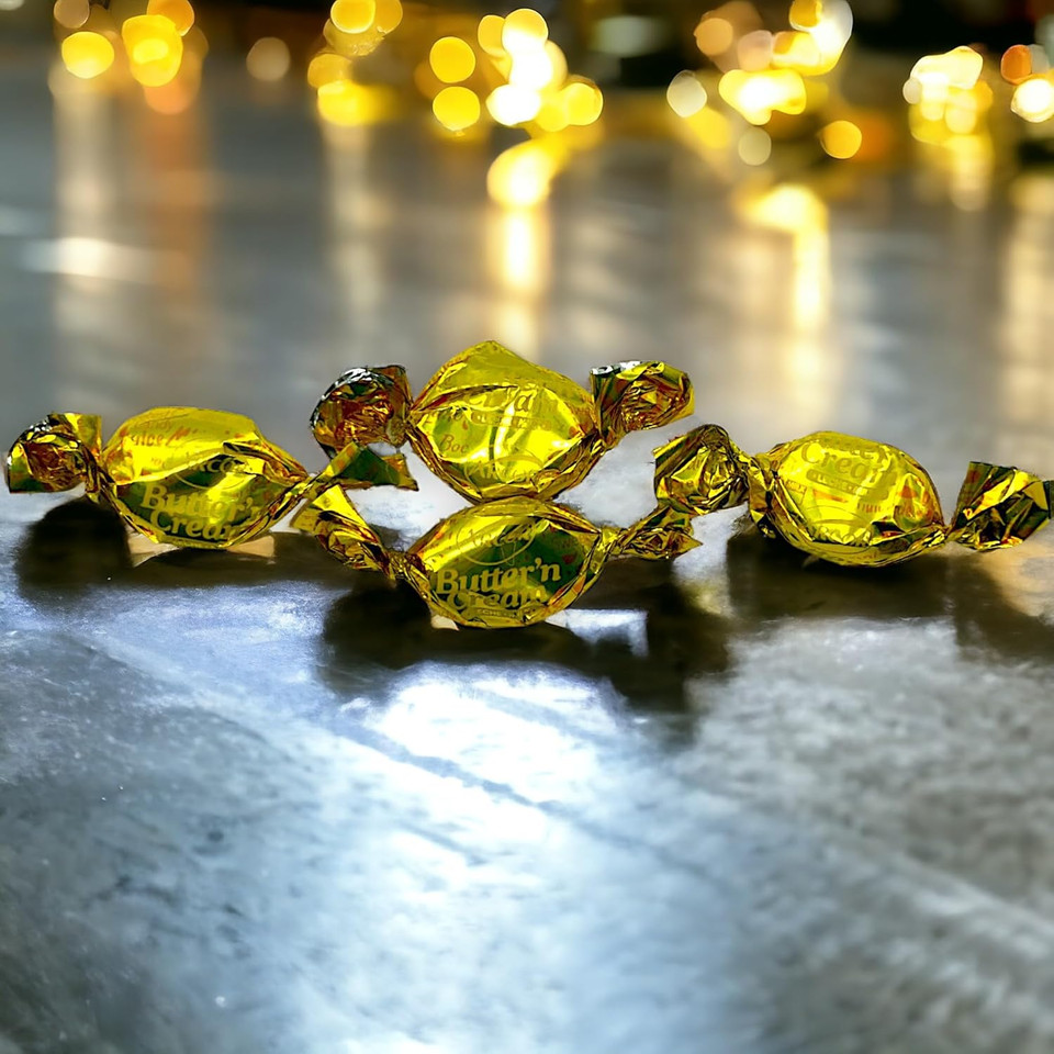 Honey Filled Hard Candy-1.5 Lbs Deliciously And Sweet Filled With Real Honey Hard Candies-Individually Wrapped Old Fashioned Candy(24 Oz)