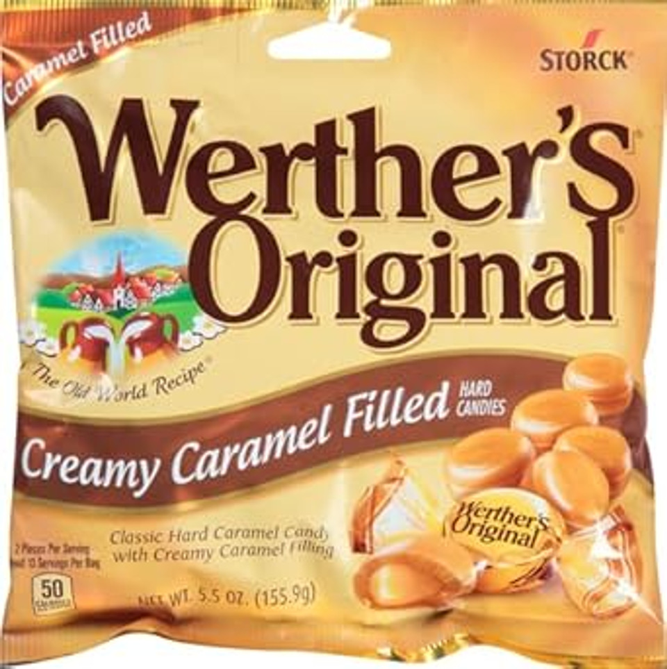 Werther'S Creamy Caramel Hard Candies, 5.5 Oz