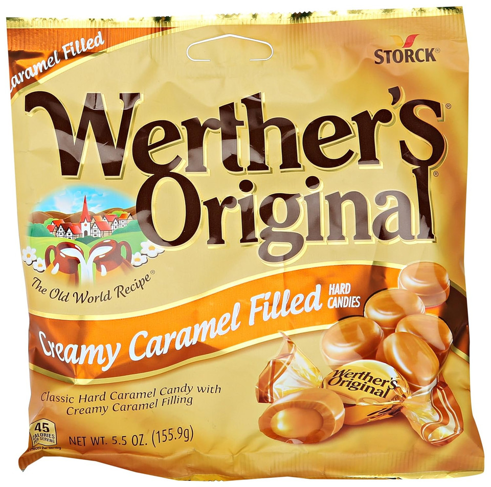 Werther'S Original Hard Apple Filled Caramel Candy, 9.4 Oz Bag